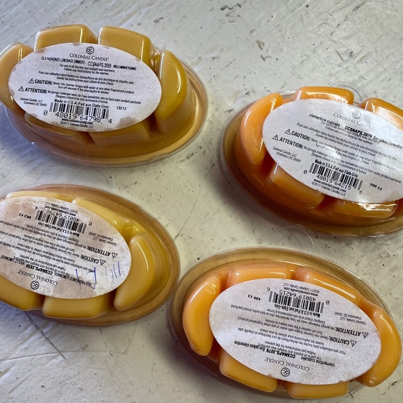 Colonial Candle Wax Melts Simmer Snaps Set of 4 BRAND NEW - Picture 4 of 6